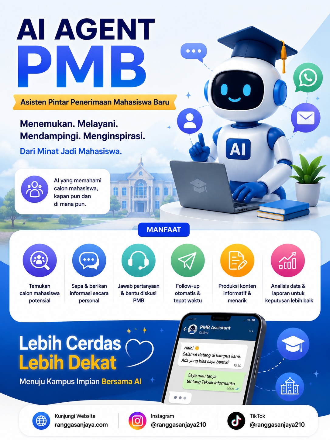 Sistem Multi-Agent AI untuk Penerimaan Mahasiswa Baru